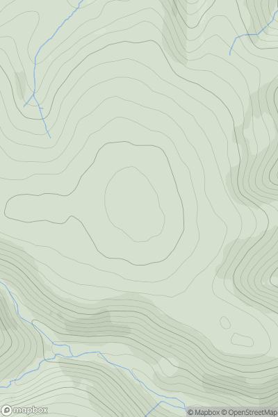 Thumbnail image for Ley Hill [South Central England] showing contour plot for surrounding peak